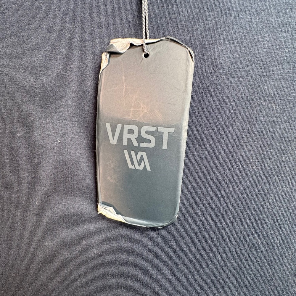VRST Mens Essential Hoodie Darker Ardosia Slate Blue M MAX241121GW - Picture 4 of 10